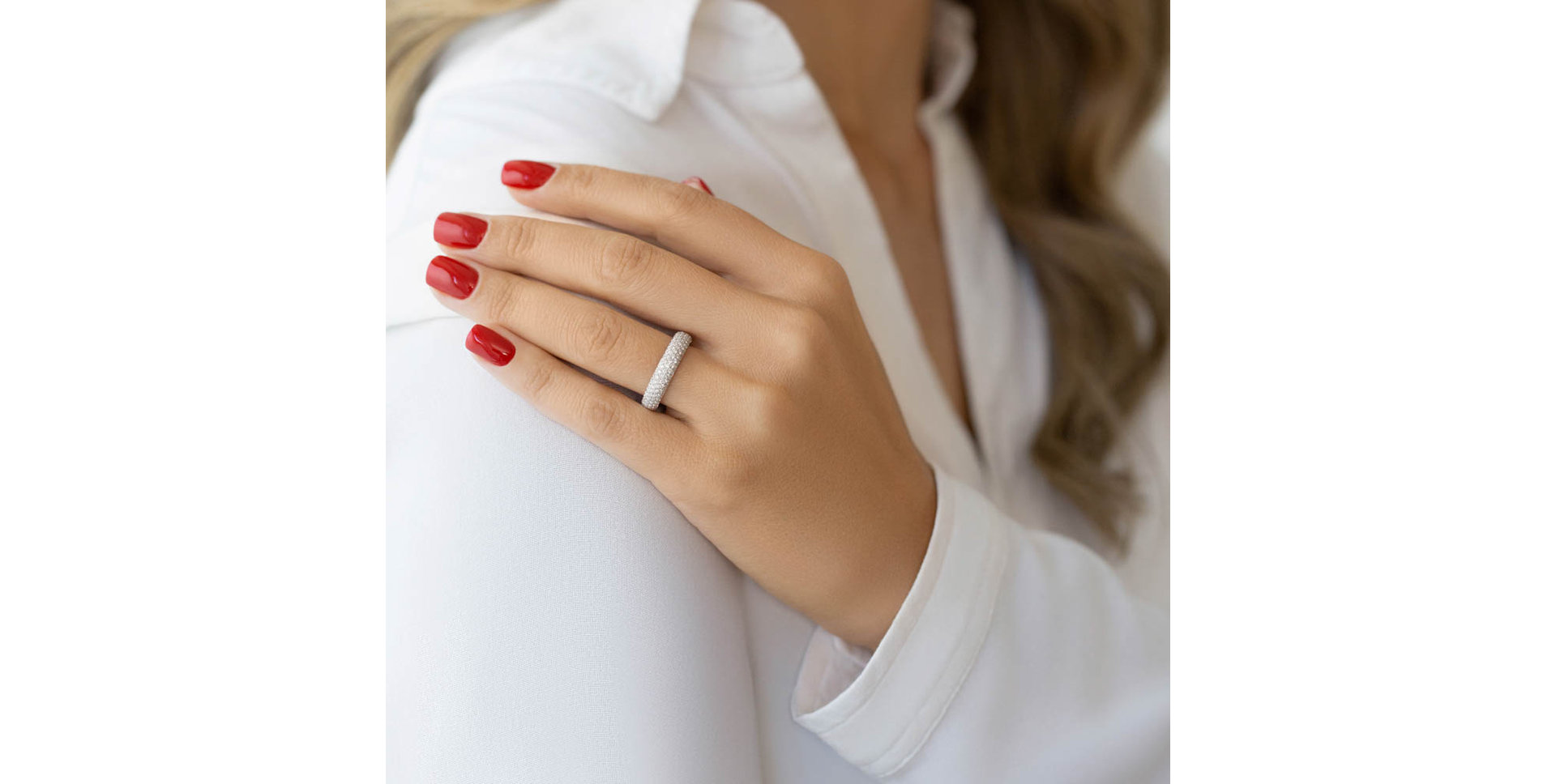 Prsten s diamanty Hidden Desire