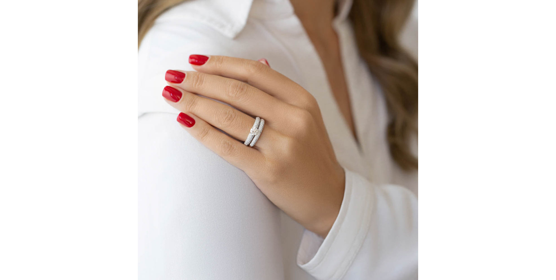 Prsten s diamanty Anastazia