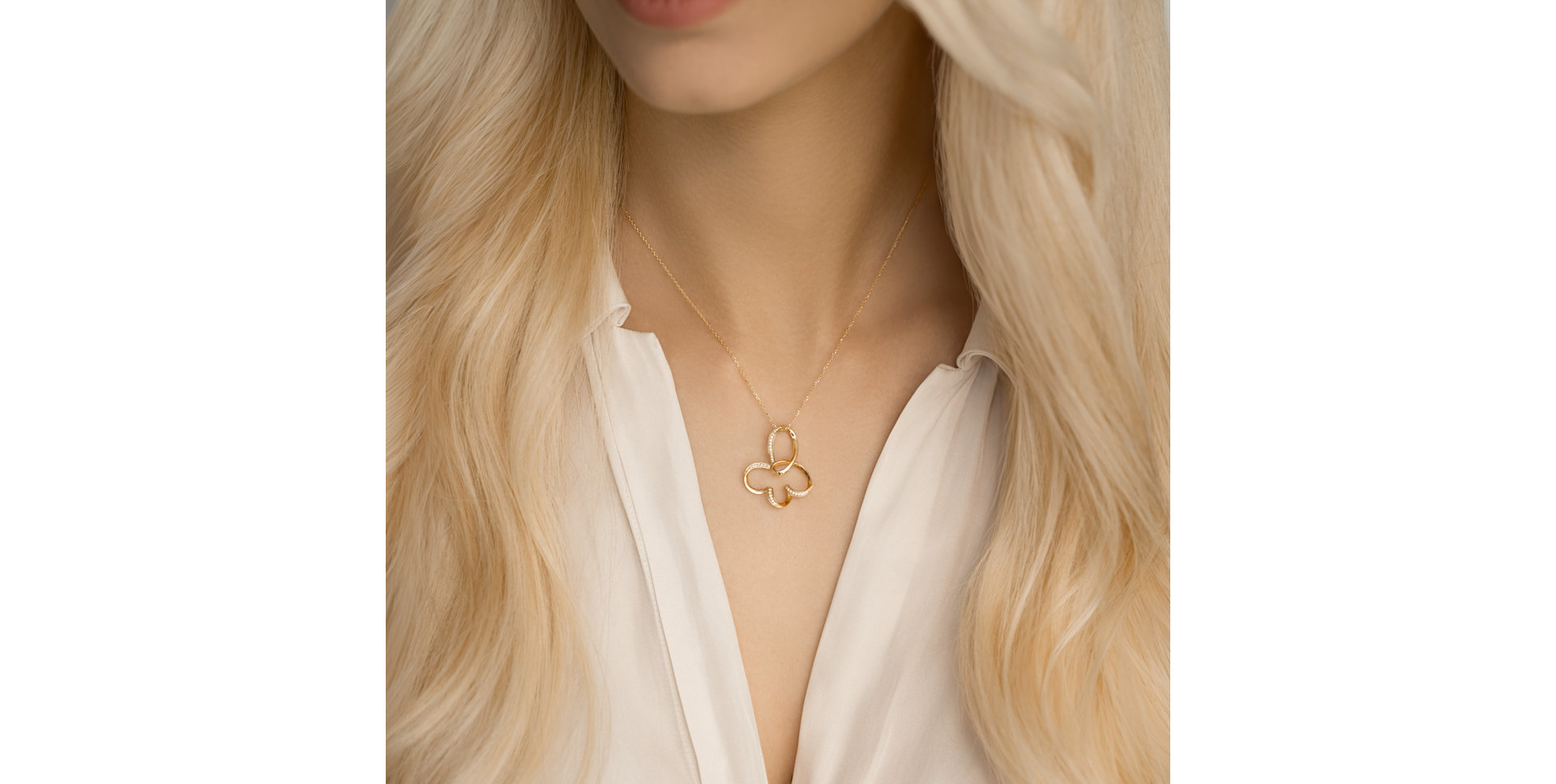 Přívěs s diamanty Butterfly Twist