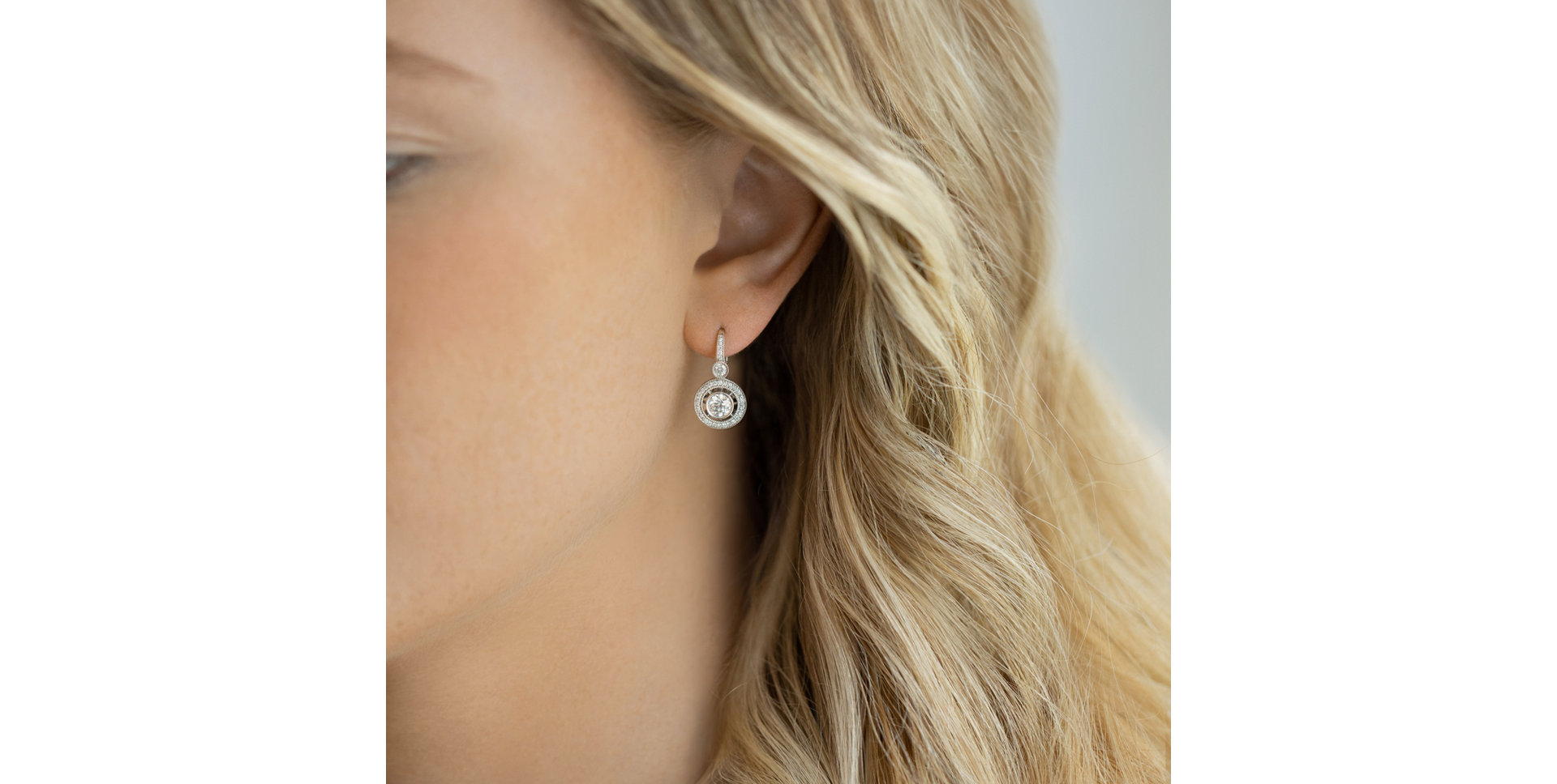 Náušnice s diamanty Monarch Love