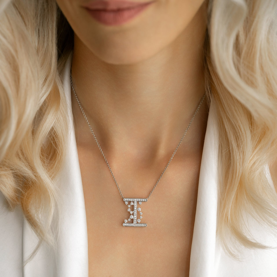Náhrdelník s diamanty Iris Signature