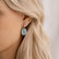 Náušnice s chalcedonem a diamanty Elegance Petal4