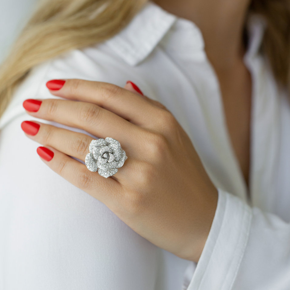 Prsten s diamanty Miracle Garden