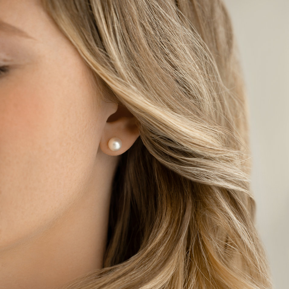 Náušnice s perlou Pearl Gift
