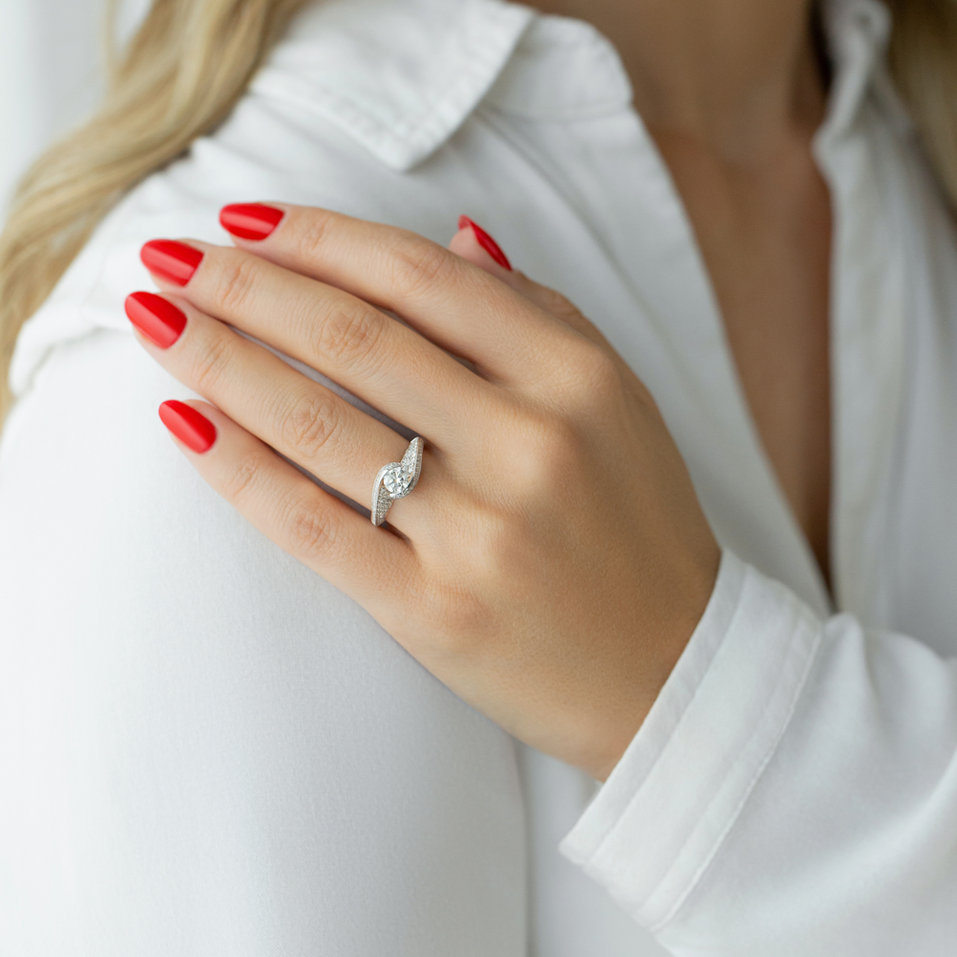 Prsten s diamanty Noémie