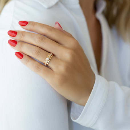 Prsten s diamanty Amazing Desire