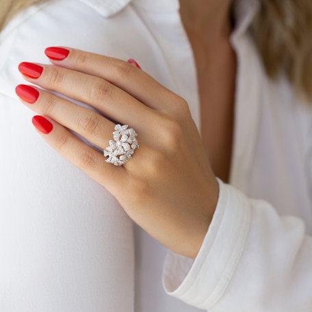 Prsten s diamanty Diamond Meadow
