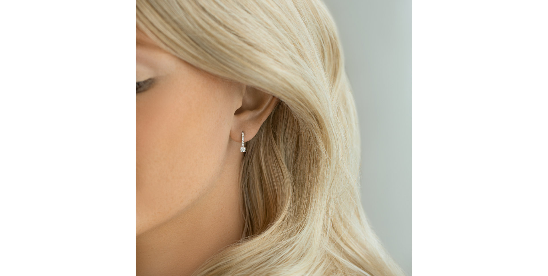 Náušnice s diamanty Fairytale Gentility