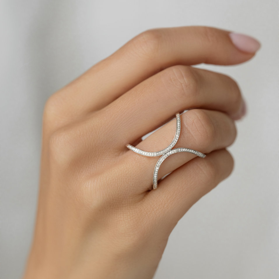 Prsten s diamanty Lyrix