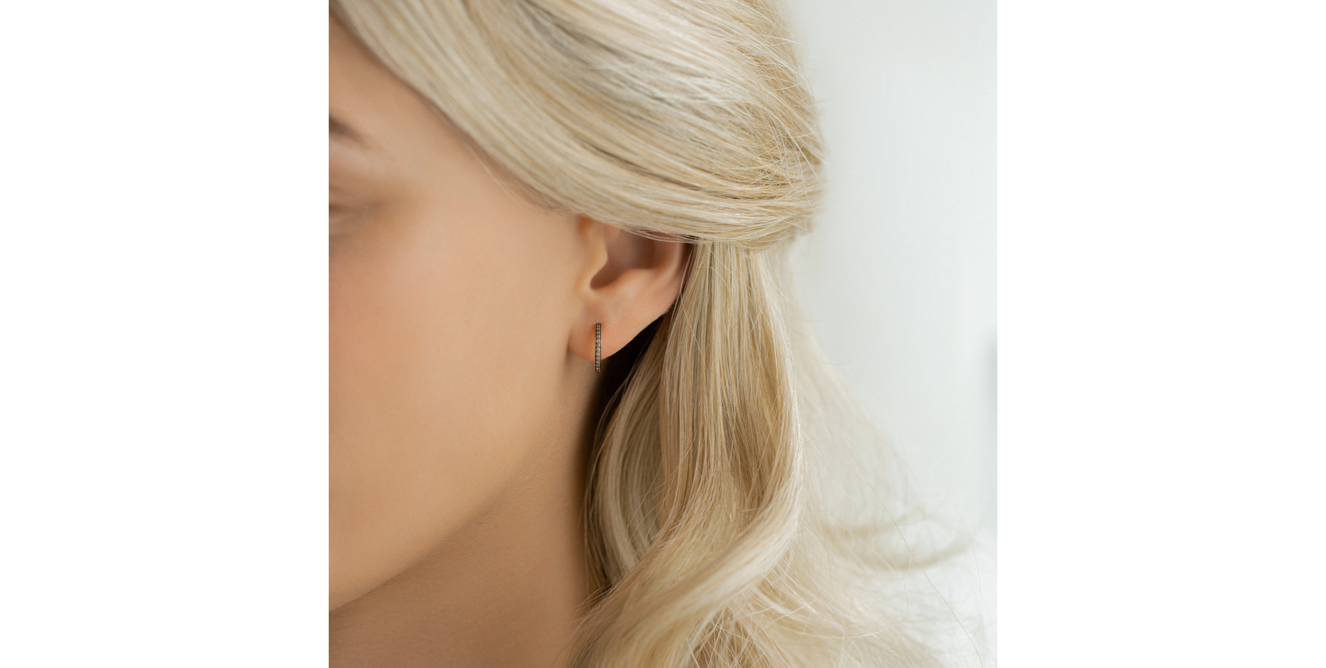 Náušnice s diamanty Creolyn