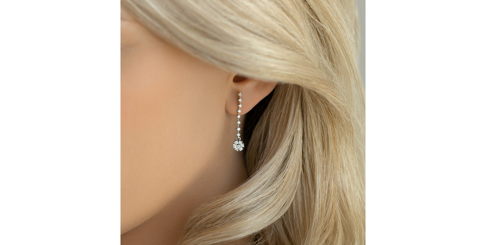 Náušnice s diamanty Varsha