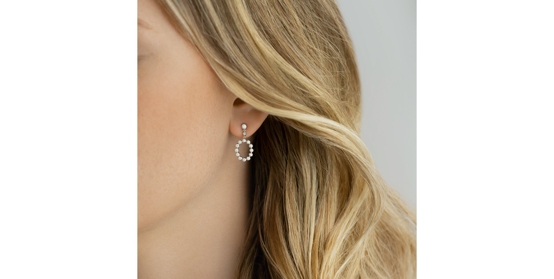 Náušnice s diamanty Morwag