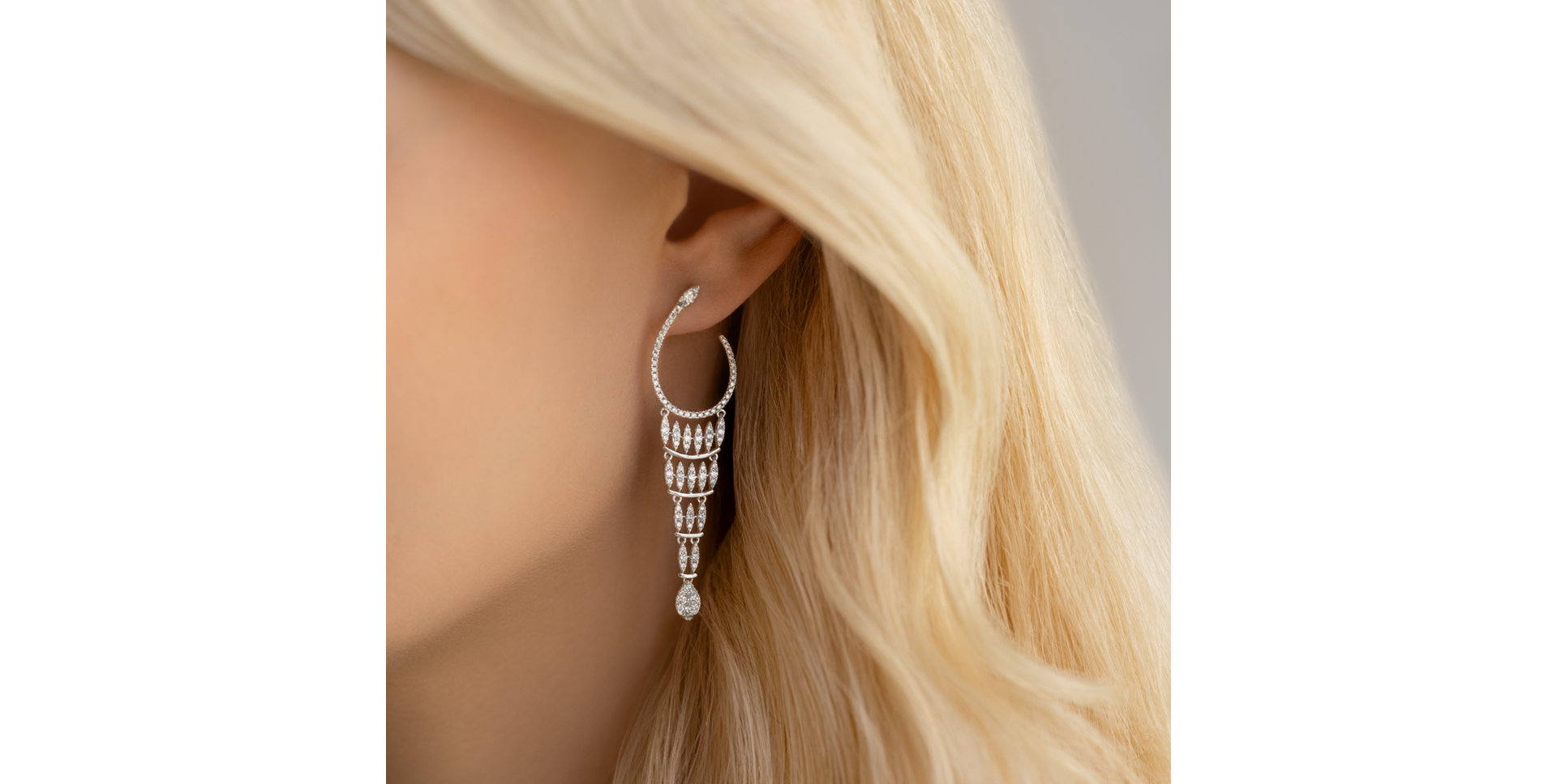 Náušnice s diamanty Golden Celebration