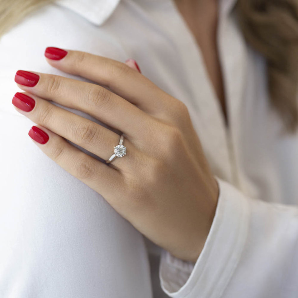 Prsten s diamantem Eternal Joy