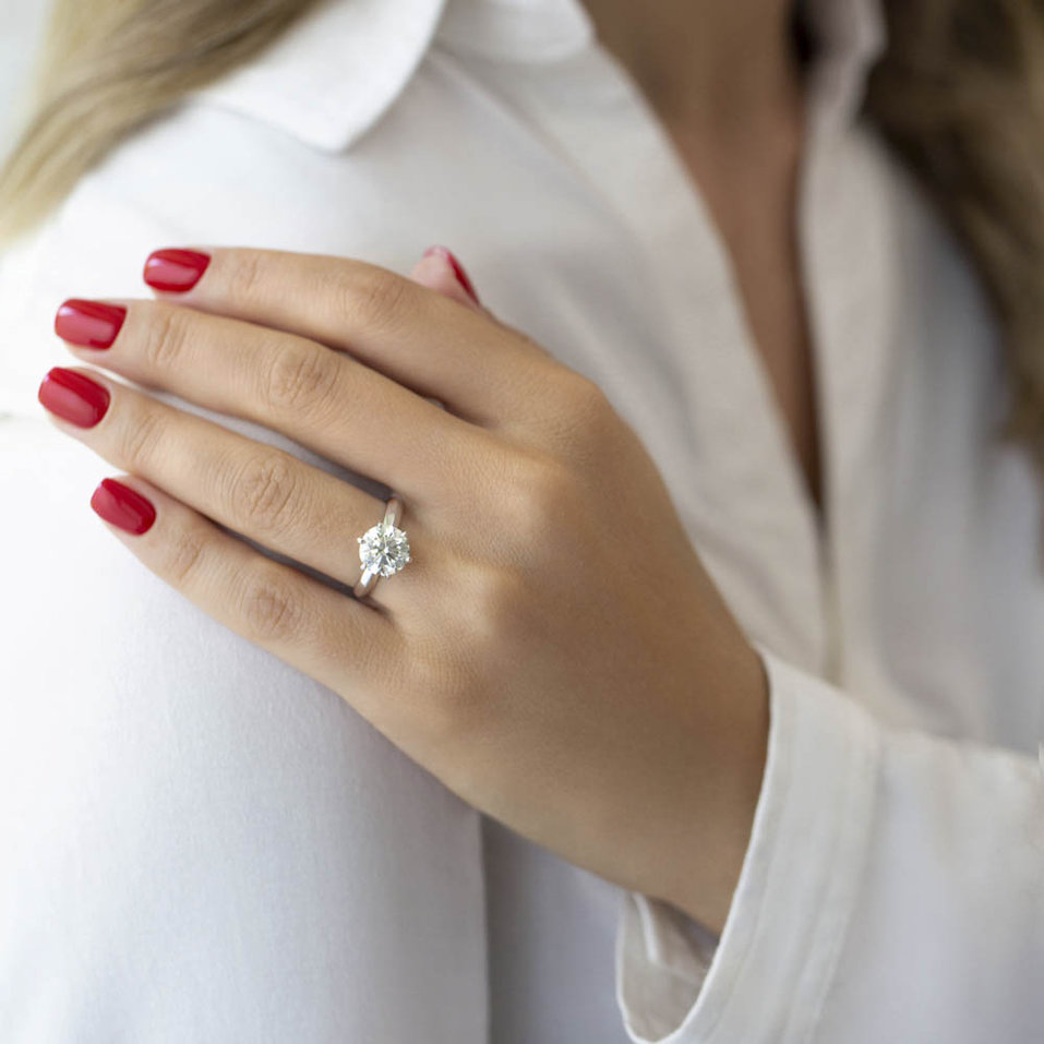 Prsten s diamantem Eternal Joy