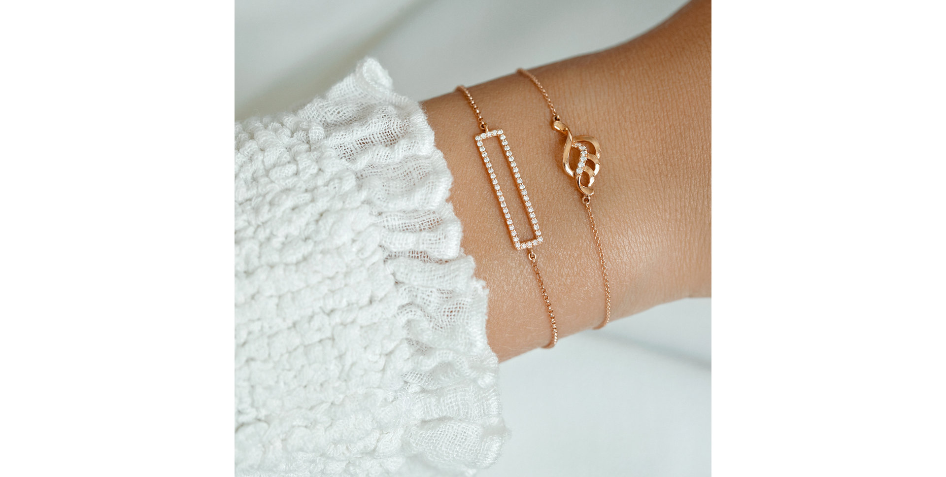 Náramek s diamanty Simple Sparkle