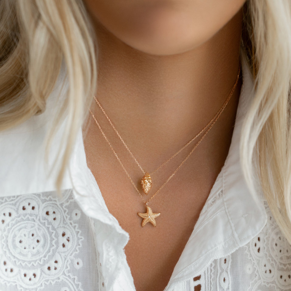 Náhrdelník s diamantem Sea Treasure