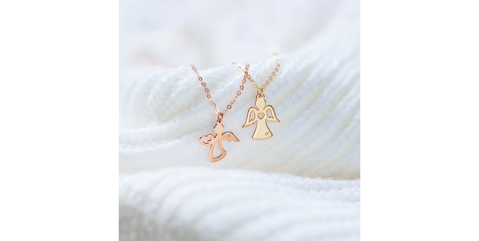 Náhrdelník s diamantem Angel of Light