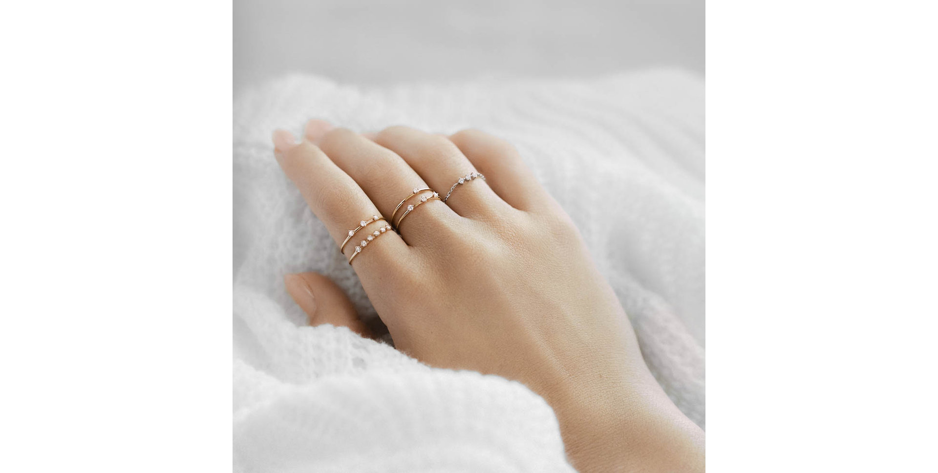 Prsten s diamanty Woogie