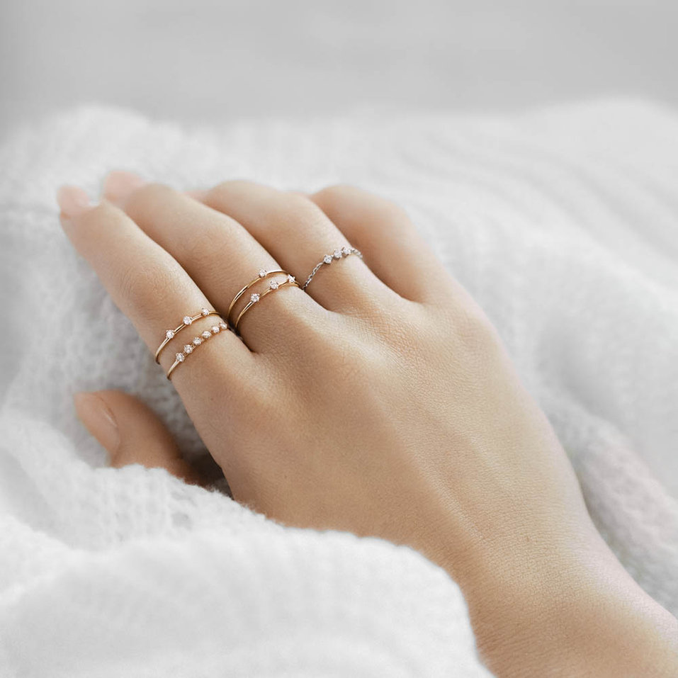 Prsten s diamanty Samba