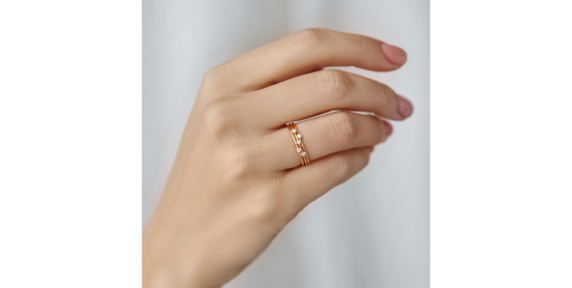 Prsten s diamantem Tango