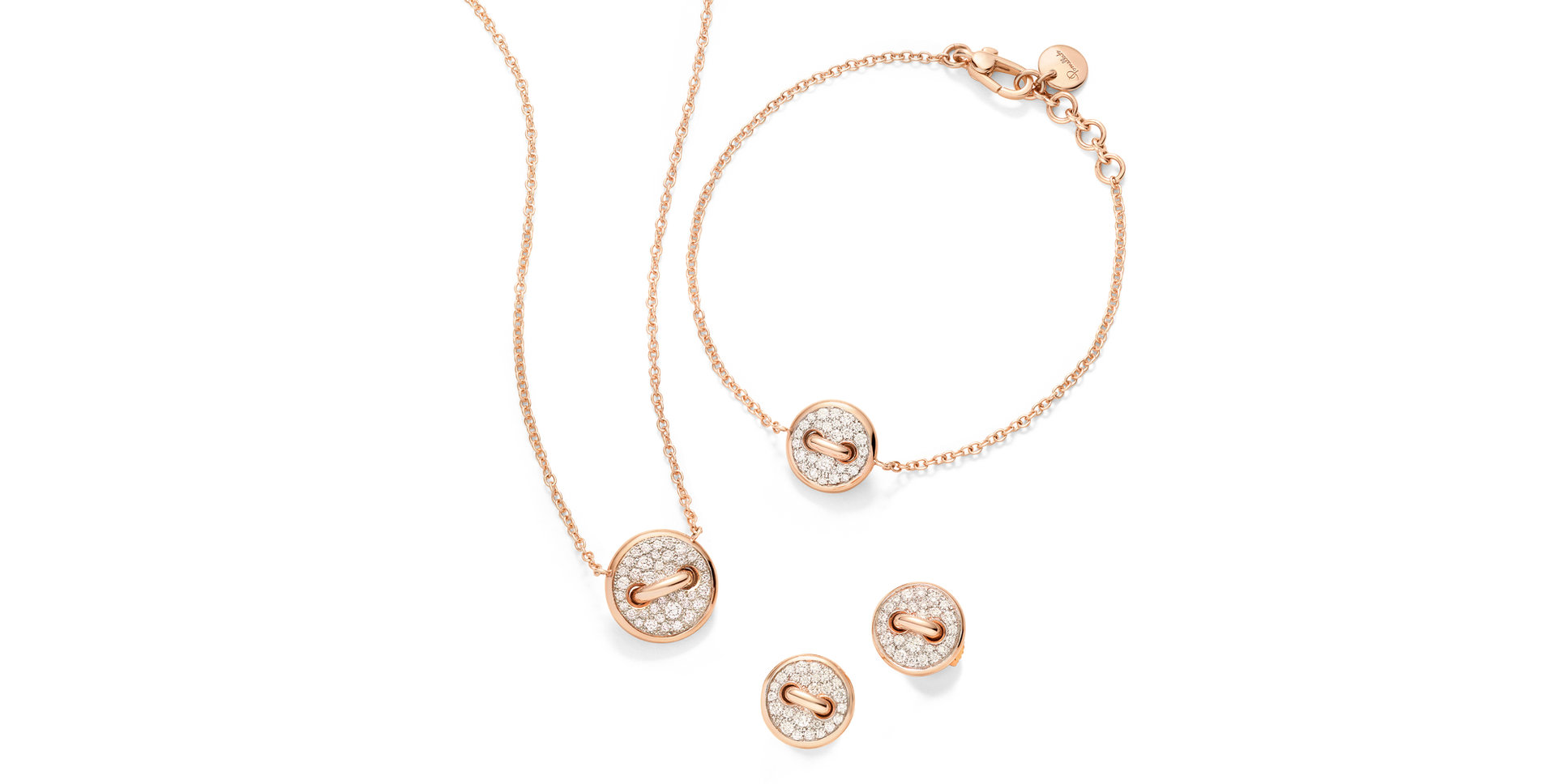 Náušnice s diamanty POM POM DOT