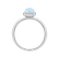 Prsten s topazem sky Bonbon4