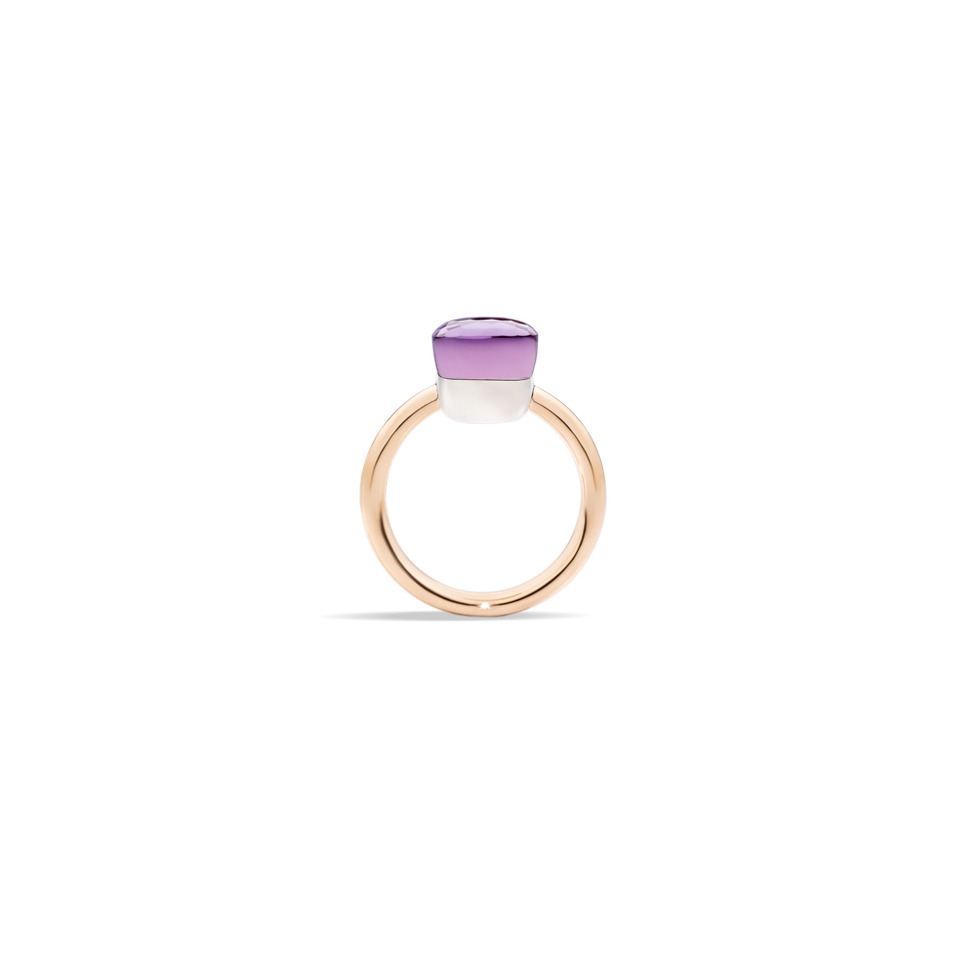 Prsten s ametystem Nudo Petit Ring