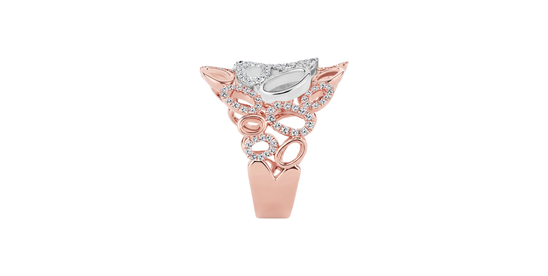 Prsten s diamanty Cohesive