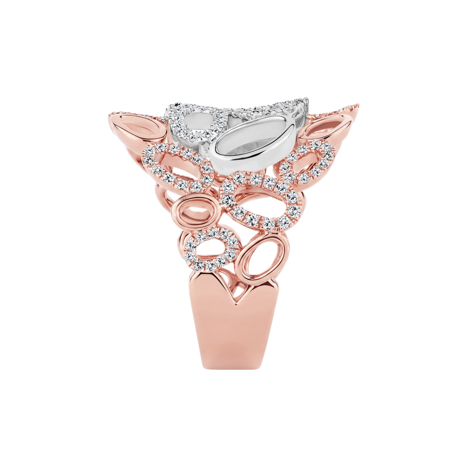Prsten s diamanty Cohesive