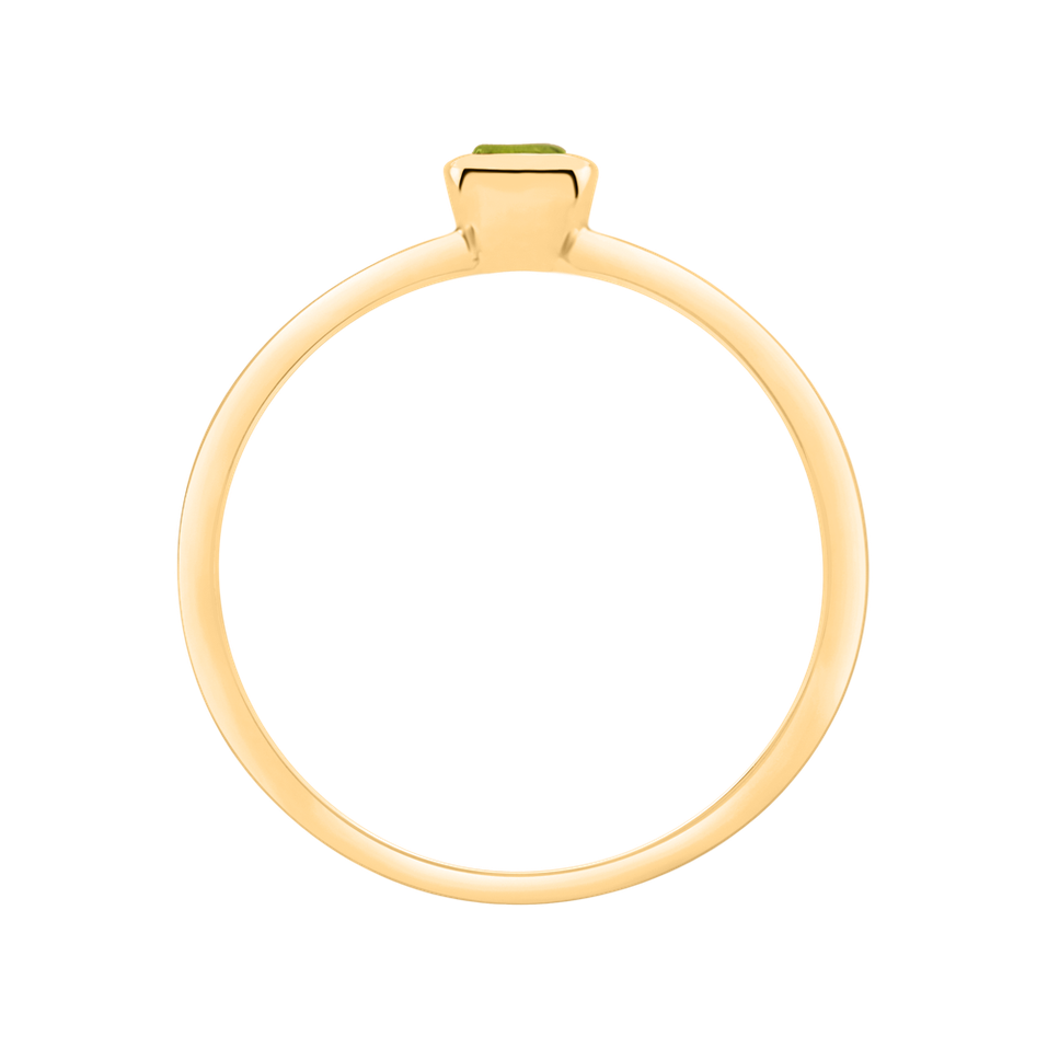 Prsten s peridotem Bonbon