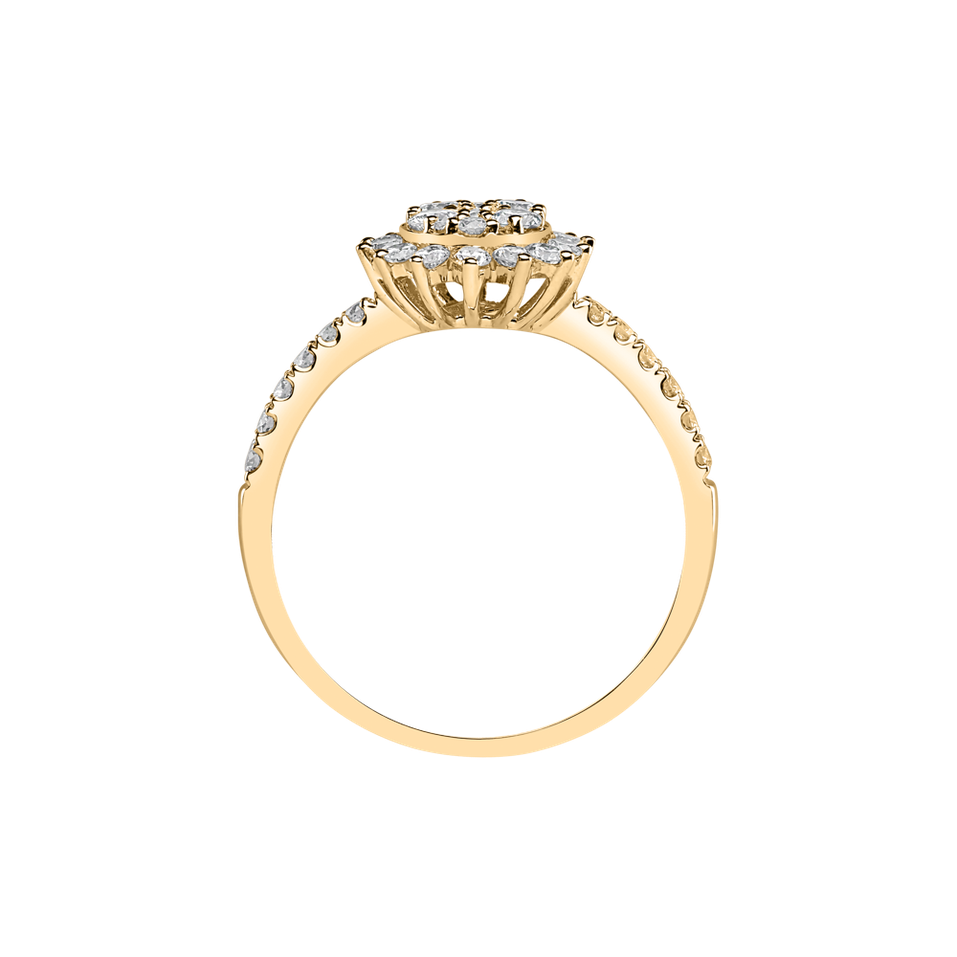 Prsten s diamanty Monarch Star