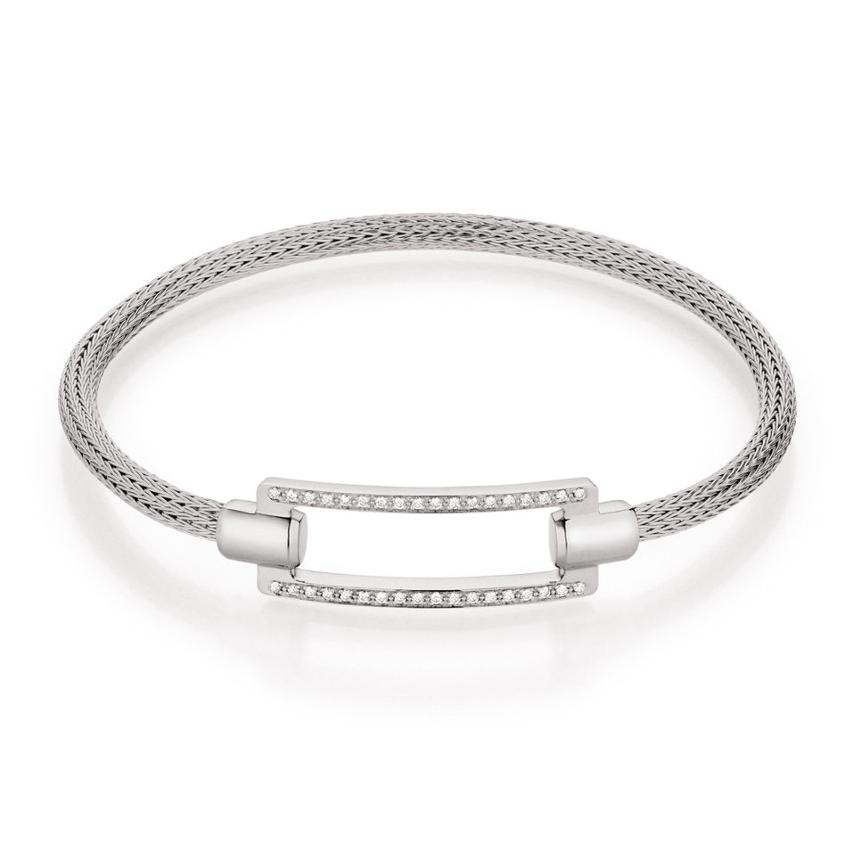 Náramek s diamanty Infinity