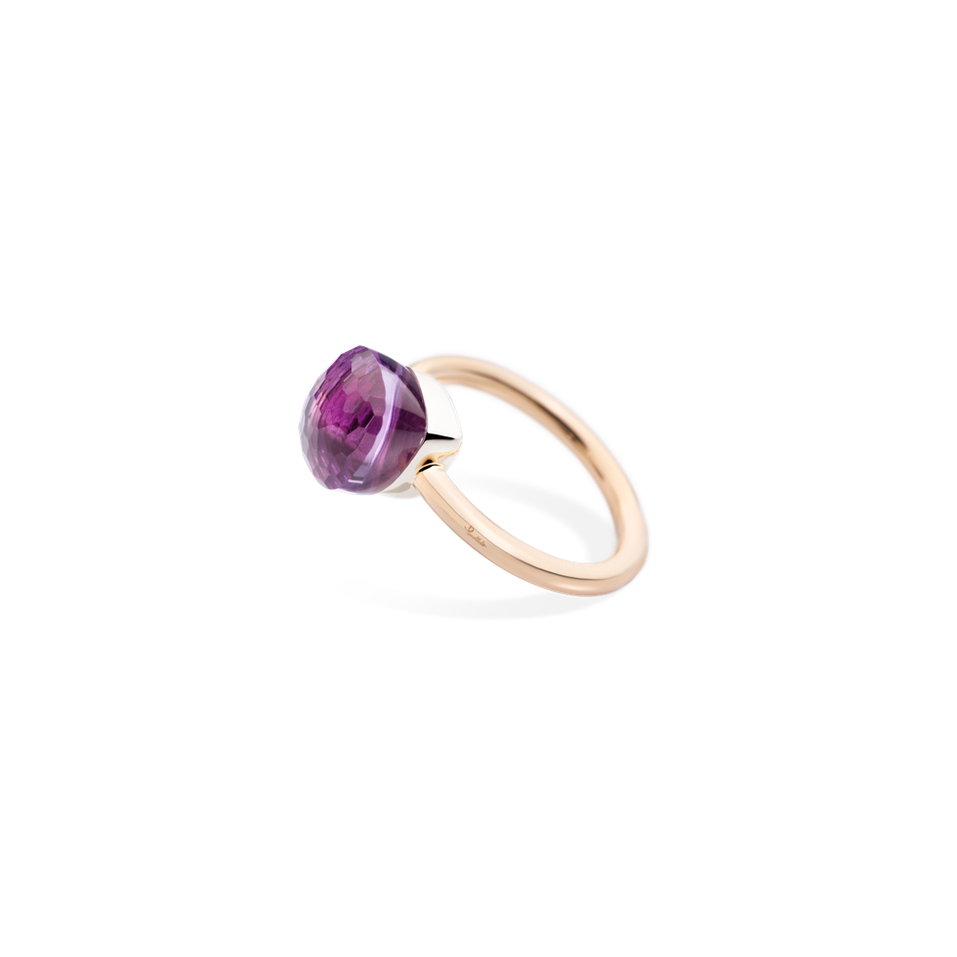 Prsten s ametystem Nudo Petit Ring