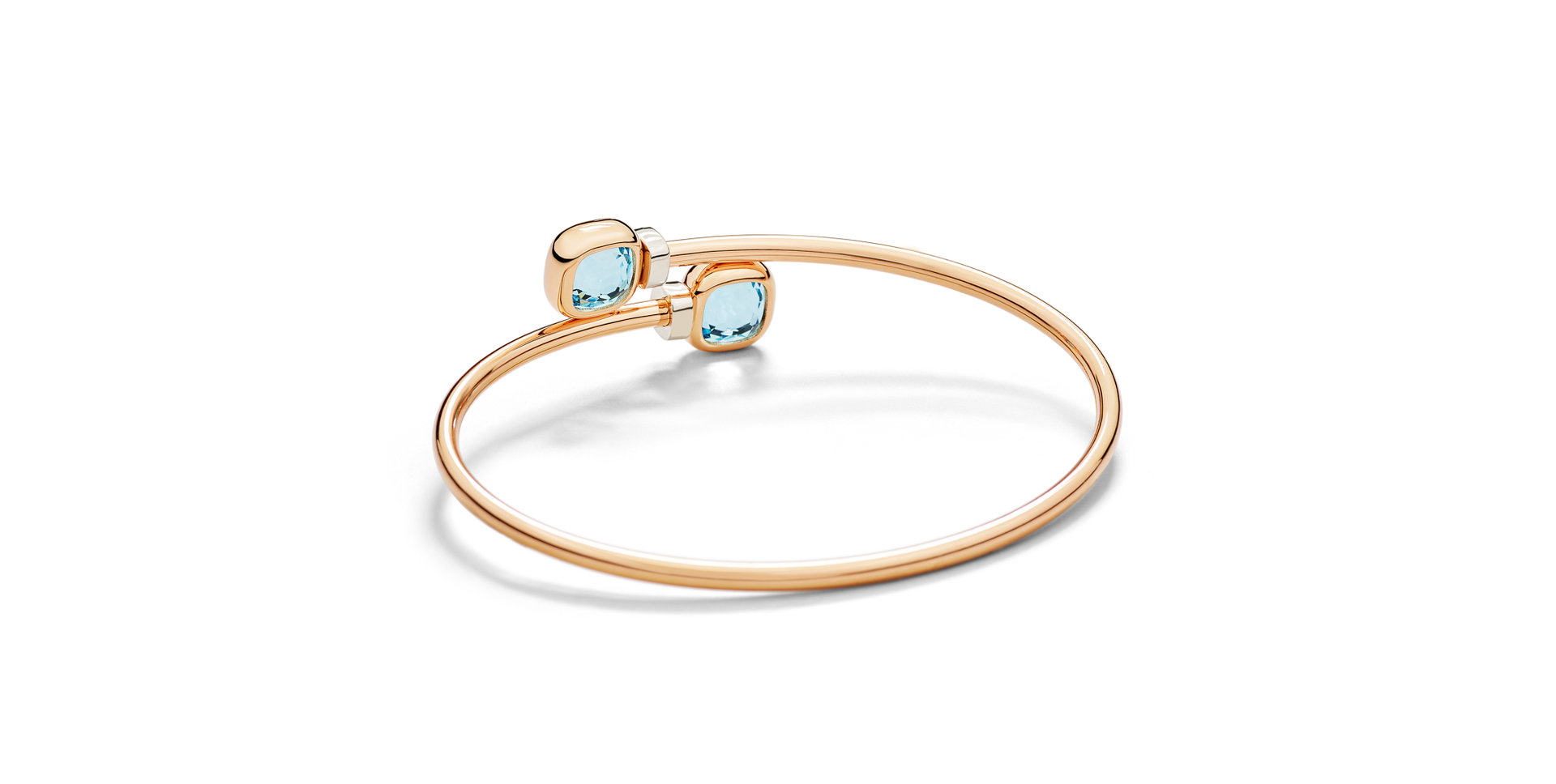 Náramek s diamanty a topazy Nudo Mini