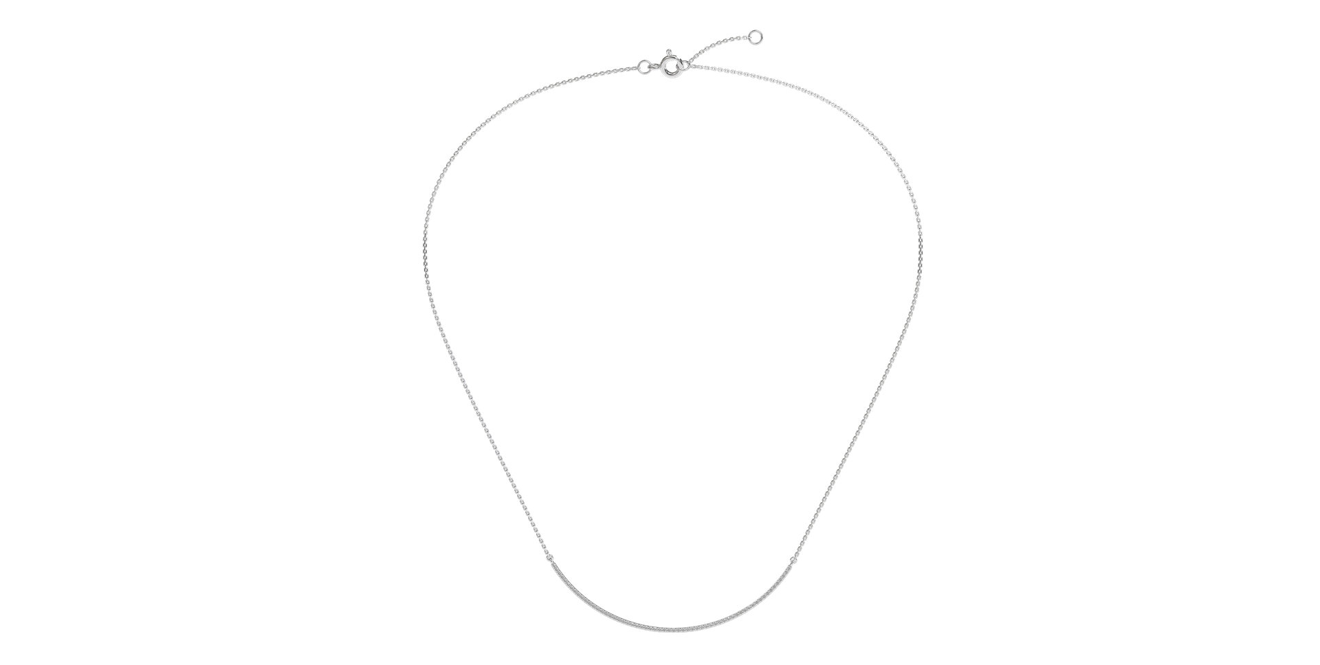 Náhrdelník s diamanty Shiny Line