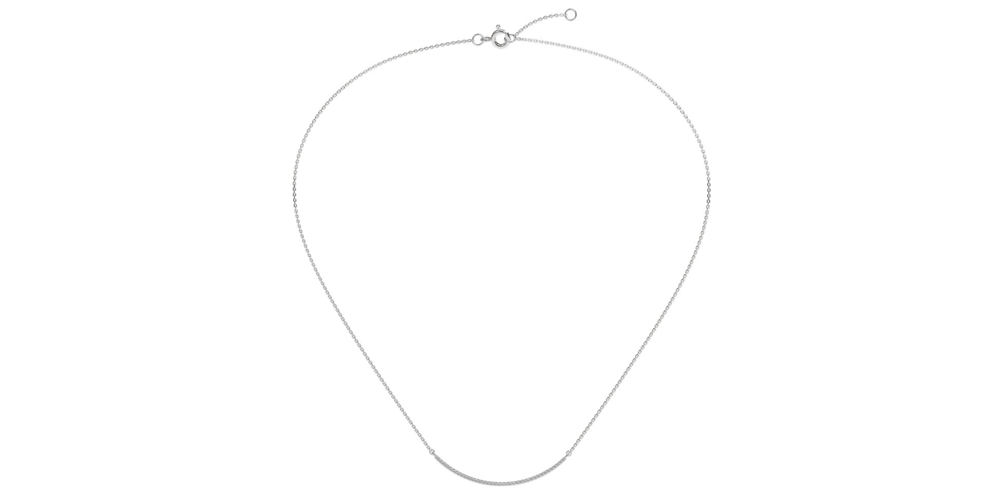 Náhrdelník s diamanty Shimmer Line