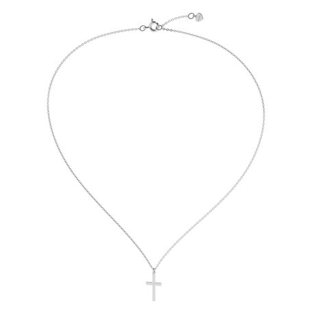 Náhrdelník s diamantem Little Cross