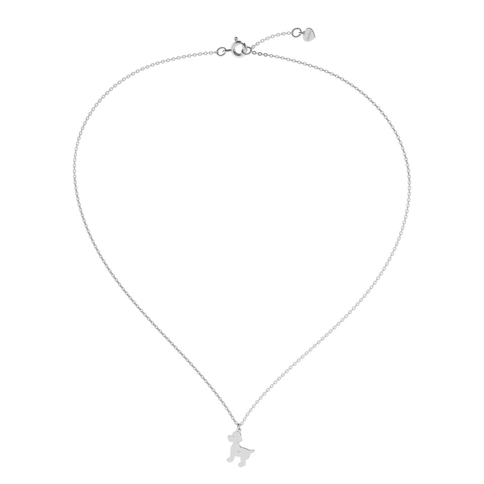 Náhrdelník s diamantem Puppy