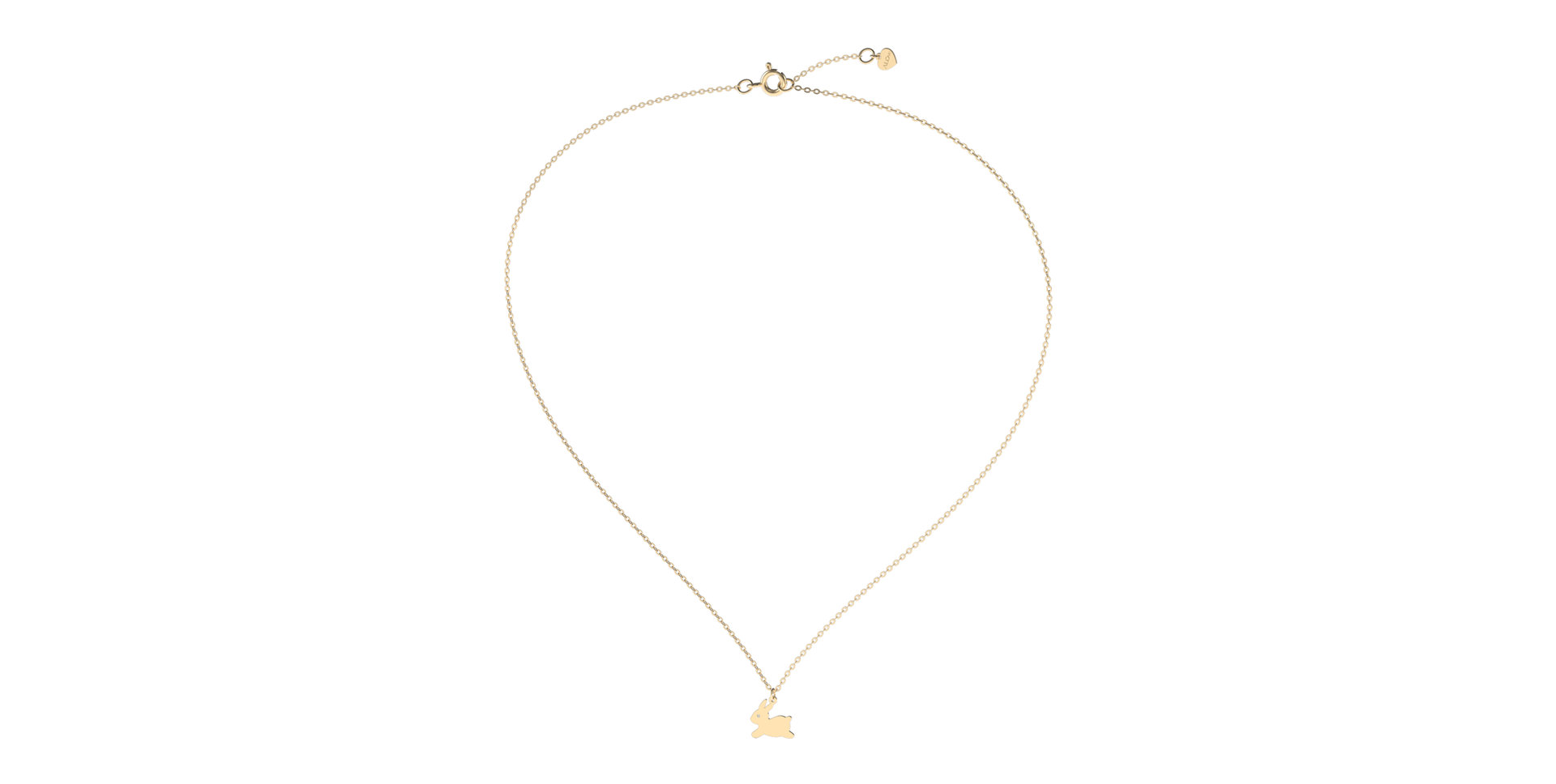 Náhrdelník s diamantem Bunny