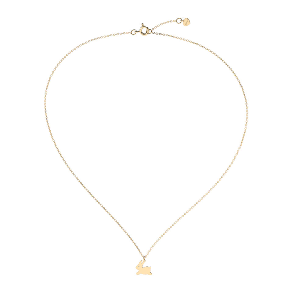 Náhrdelník s diamantem Bunny