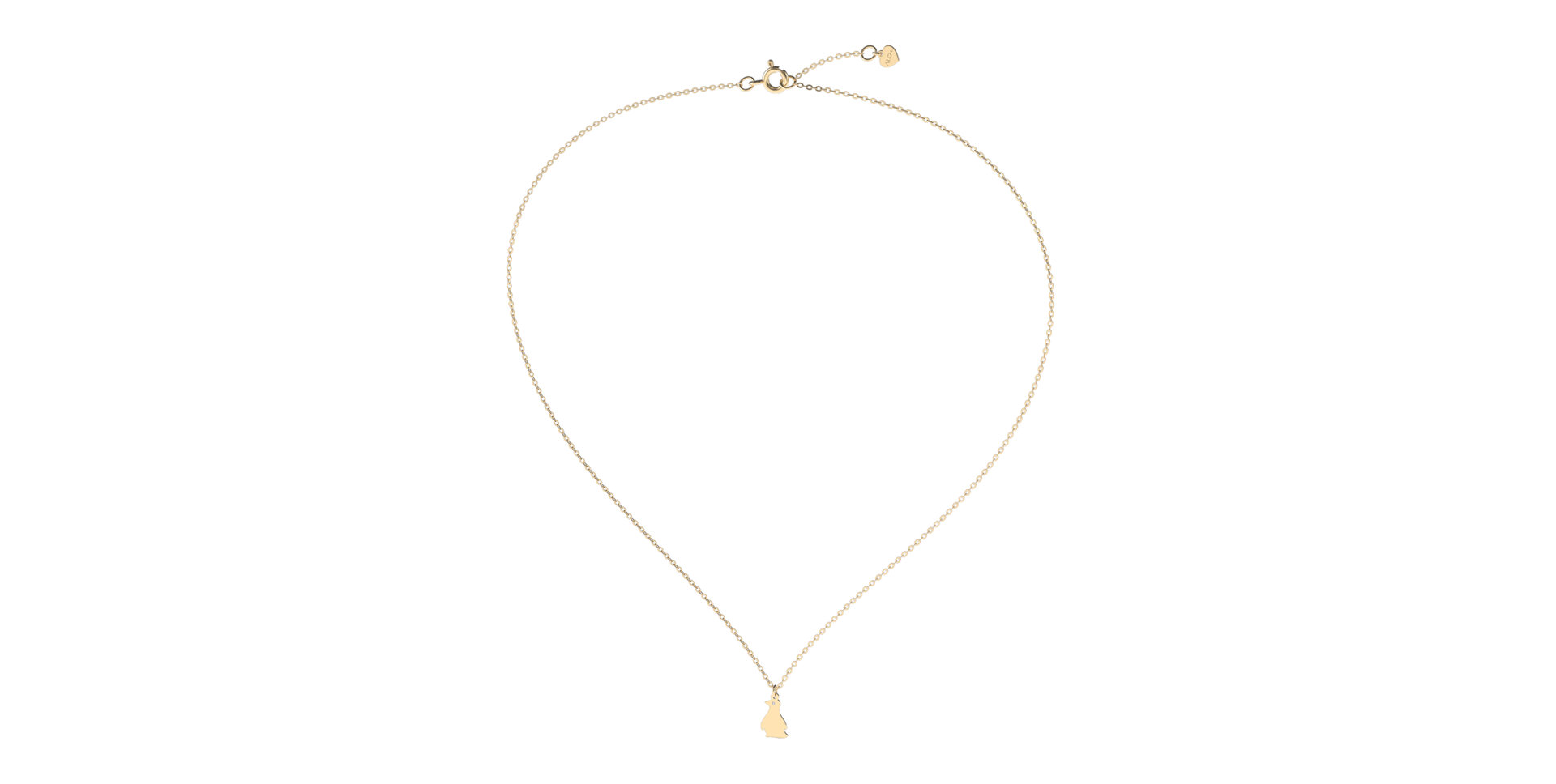 Náhrdelník s diamantem Little Penguin