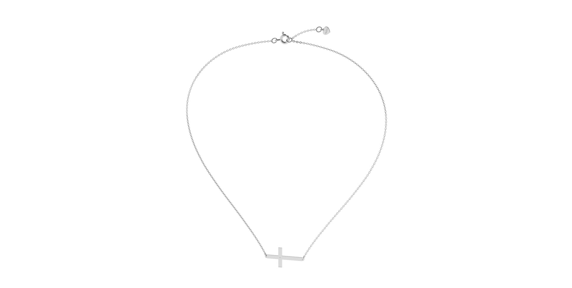 Náhrdelník s diamantem Cross