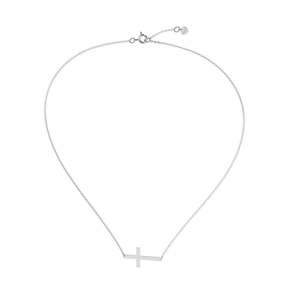 Náhrdelník s diamantem Cross