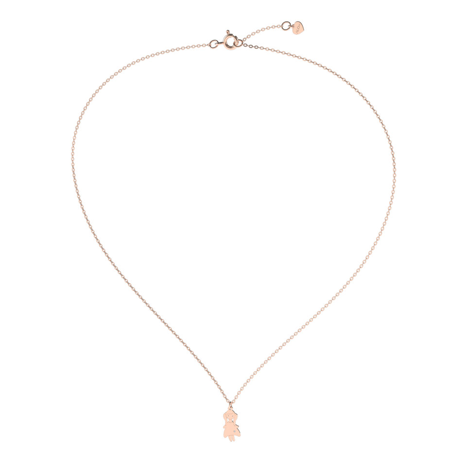 Náhrdelník s diamantem Girl