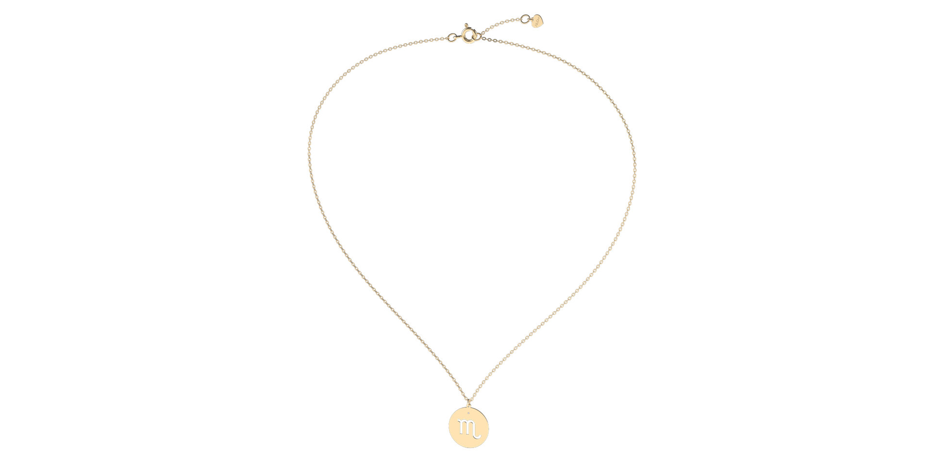 Náhrdelník s diamantem Scorpio