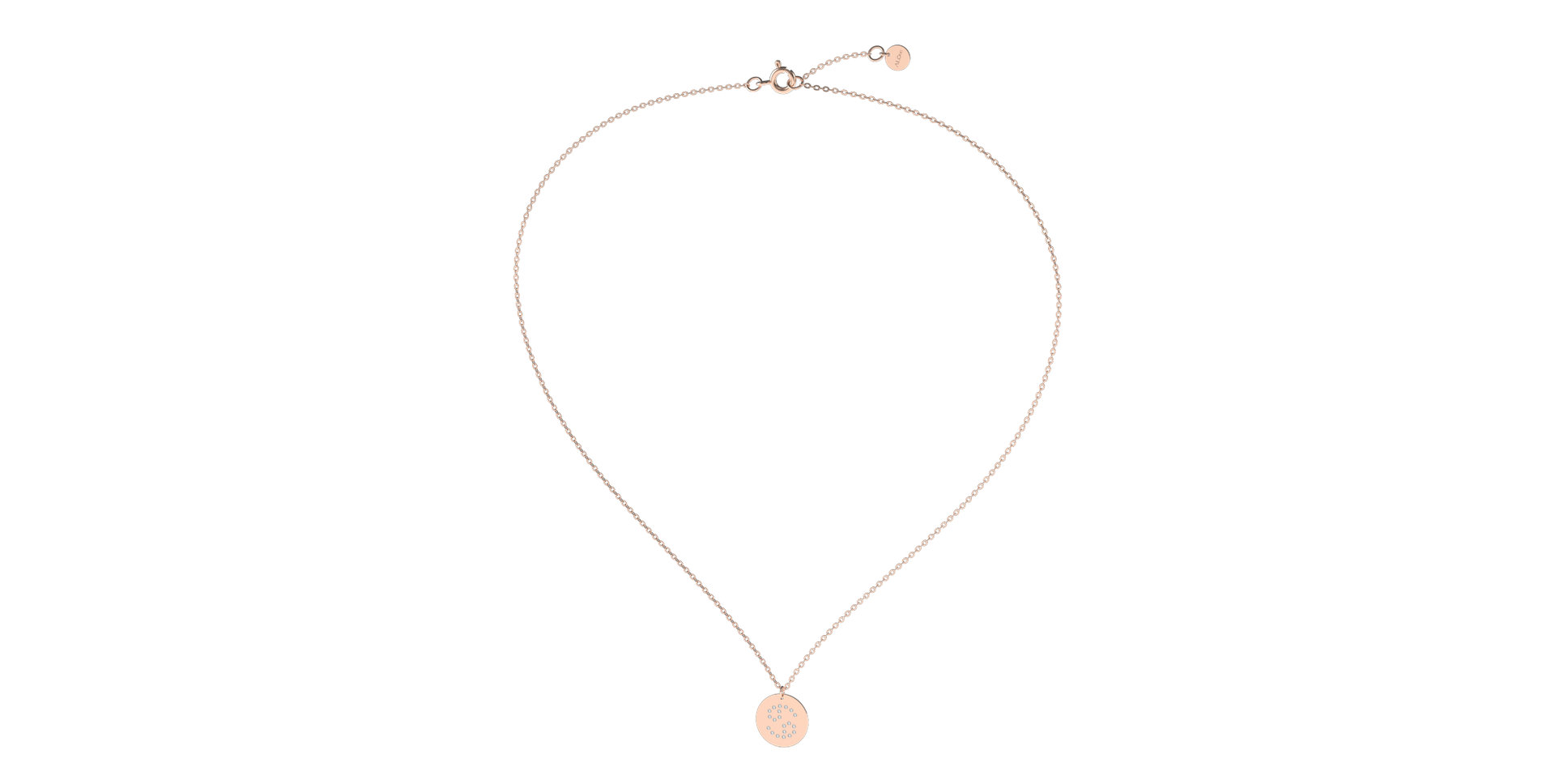 Náhrdelník s diamanty Cancer