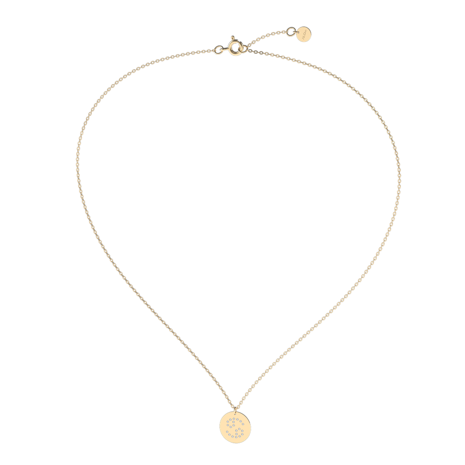 Náhrdelník s diamanty Cancer