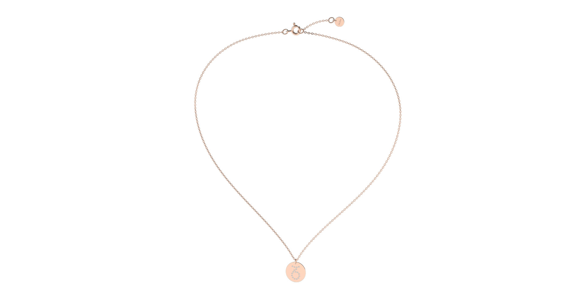 Náhrdelník s diamanty Capricorn