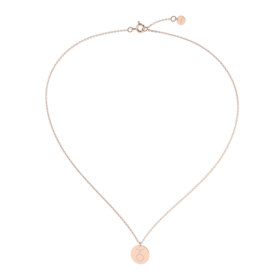 Náhrdelník s diamanty Capricorn